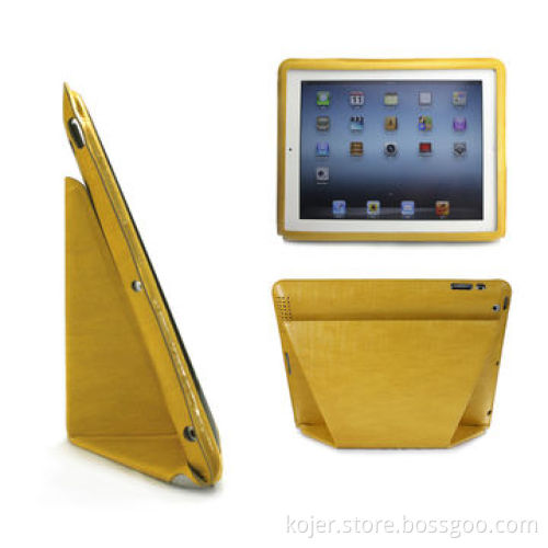 Folio PU Leather Cases for iPad 3 4 Air, Tablet Cover